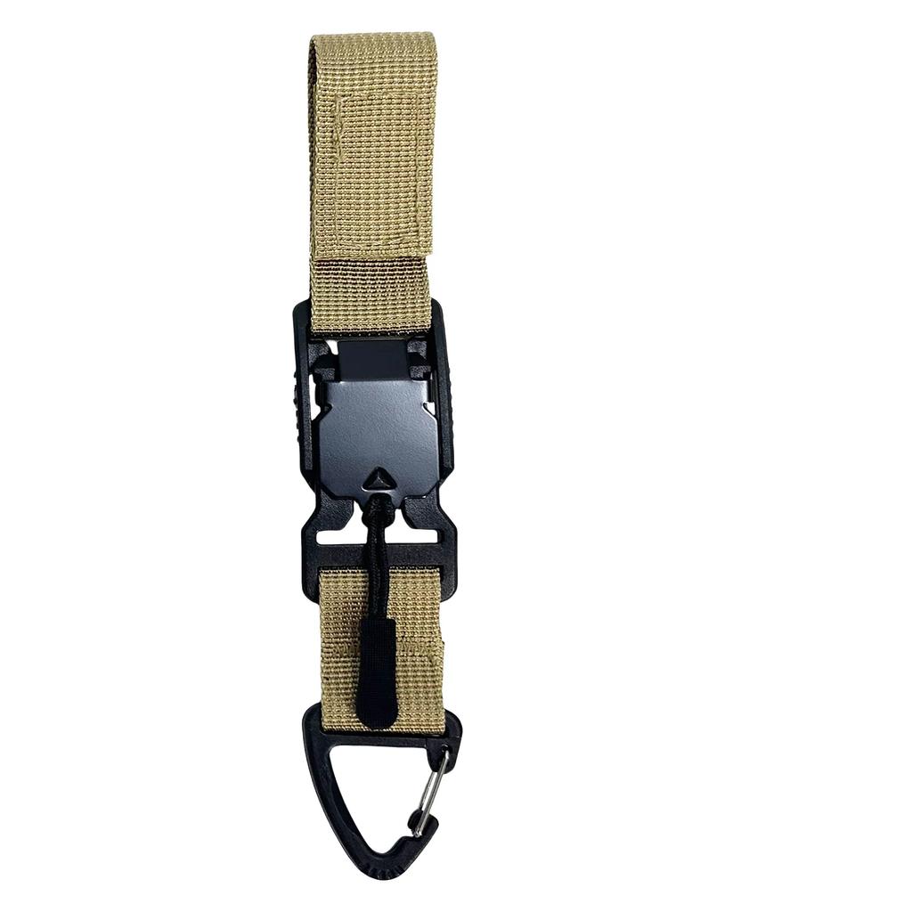 Outdoor Tactical Multi-purpose Triangle Quick Release Buckle Multifunctional Backpack Belt Quick Nylon Hanging Buckle
