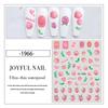 6Sheet Summer Fruit Nail Stickers Decals  For  Self-Adhesive  Nail Art Stickers For Gel Polish  DIY Nail Art Decorat