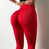 European & American High-Waisted Seamless Butt-Lifting Yoga Pants - Plus Size, No-Trace, Summer Running