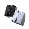 Japan fashion Retro Stand Collar Cotton Casual Shirts Men's Long sleeve Spring and Autumn Outerwear Foreign Trade Men's Solid Cotton Shirt