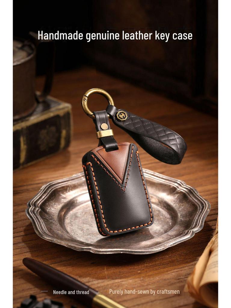 Mazda 3, CX4, Atez Lederschlüsselhülle - Hochwertige Autohülle für Herren