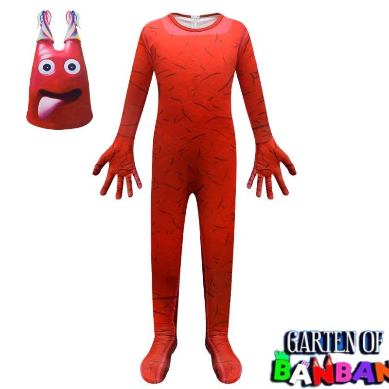 Banban Garden Of Costume Set With Mask Children Jumpsuit Halloween Play Role