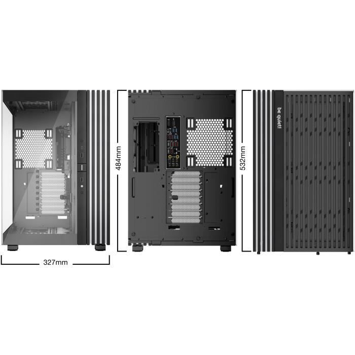 PC-Gehäuse - BE QUIET! - Lichtbasis 900 DX - BGW69 - Schwarz