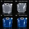 Camping Hiking Picnic Container Emergency Water Tank Storage Bucket Water Bag Sports Riding Bottle