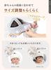 Keratta Ibul Baby Head Helmet with Double Gauze and Mesh for Comfort and Fall Prevention Check Guard, Anti-Bump (Beige Pattern)
