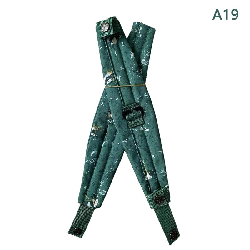 Special Easy To Detachable Widening Decompression Color Waterproof Nylon Stress Reliever Shoulder Strap For Kankens Backpack