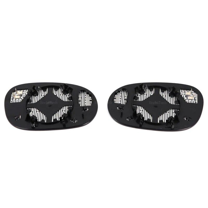 Door Wing Rearview Mirror Glass Side Mirror Lens Heated Side Mirror Glass For Dodge Challenger 2008-2022 68048447AA  68048446AA