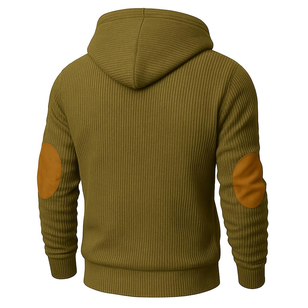 Spring And Fall  Men's Outdoor Casual Standing Collar Long-sleeved Sweater Hoodies Tops
