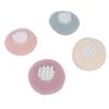 2 In 1 Exfoliating Shower with Suction Cup Quick Lathering Sunflower Bath Sponge Shower Accessories