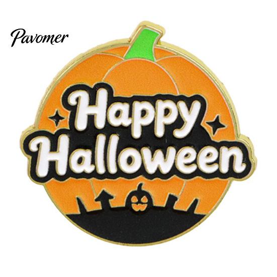 Alloy Decorative Brooches Halloween Enamel Brooch Pin, Cartoon Ghost Witch Hat Black Cat Clothes Badges Spider Badge for Jackets Backpacks Hats