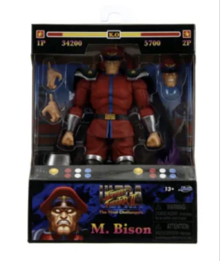 

[USED] Street Fighter Action Figure Vega (M.Bison) by Jada
