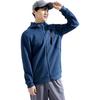 Anta Solid Color Thickened Knitted Sports Jacket With Hood Men Jackets Whale-Fin-Blue 152337709N-3