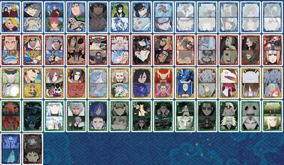 NARUTO Shippuden Scene Pack Trumps Shinobi World War Arc -