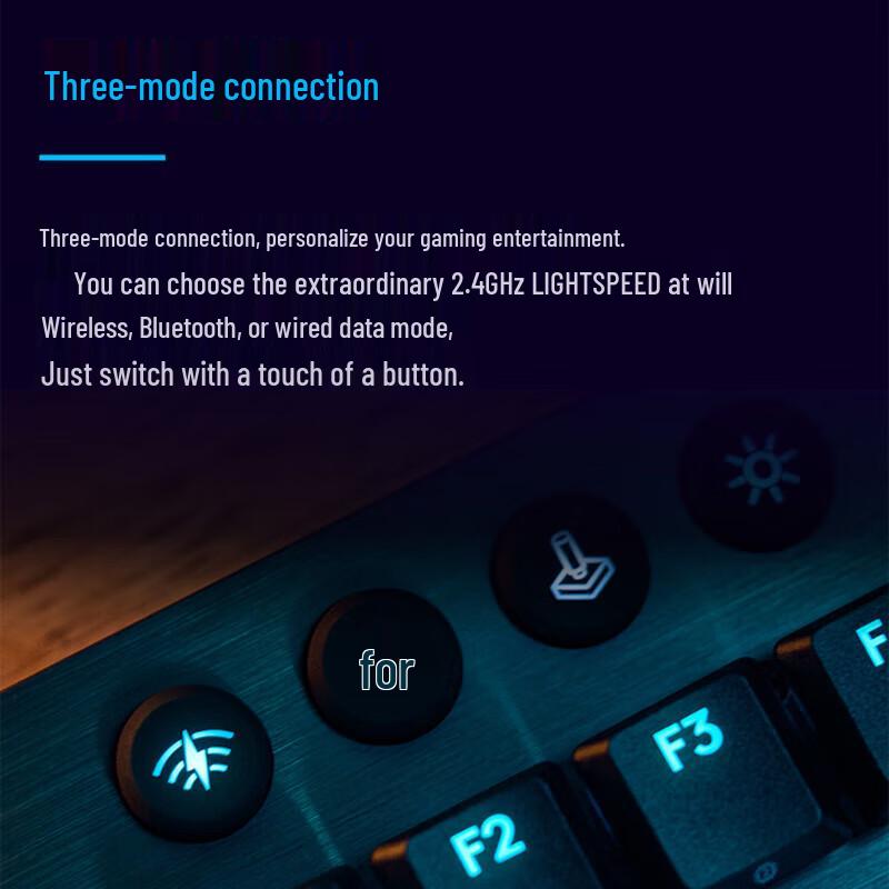 Logitech G915 TKL LIGHTSPEED Wireless RGB Mechanical Gaming Keyboard