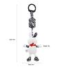 BBSKY Black & White Baby Stroller Mobile: Rabbit, Bee, Bird & Dog Plush Hanging Ornaments 