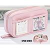 Cute Multi Layer Pencil Case Pouch, Large Capacity Pen Case Bag,Durable Stationery Storage Bag