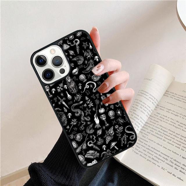 Witch Witchcraft Coque Shell For iPhone 17 Air 15 16e 14 13 12 Pro Max 11 Pro Max Plus Phone Case Cover