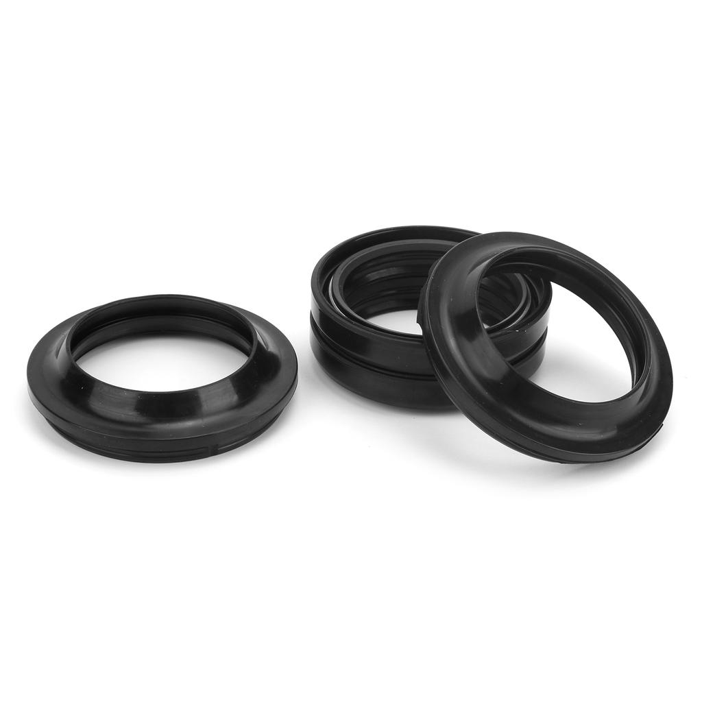 4pcs Front Fork Damper Oil Seals Dust Fit for Yamaha YZF R25  MTN250 MT?25 2015?2019