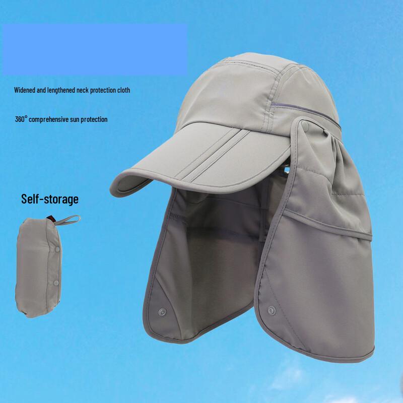 Foldable Outdoor Sun Protection Fishing Hat