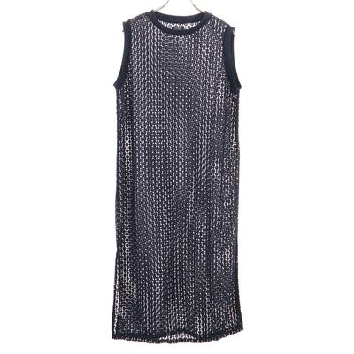 JOURNAL STANDARD L'ESSAGE OKIRAKU Collaboration No Sleeve Race Long Dress Women Used