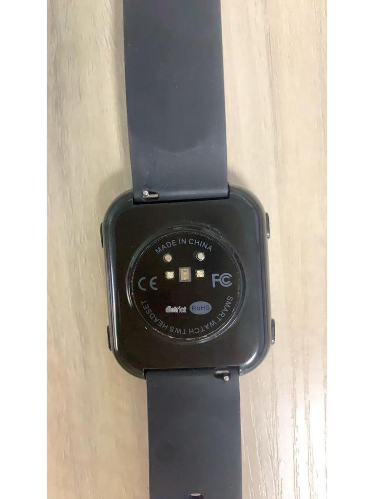 FereFit T1 2-in-1 Bluetooth Headset & Smartwatch with Heart Rate and Blood Oxygen Monitoring