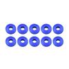 10/50 PCS Œillets en Plastique Accessoires Garnitures Œillets Ronds