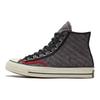 Converse Chuck Taylor All Star 1970-ųjų Varsity Laisvalaikio Dryžuoti Aukšti Drobės Batai Unisex Sportbačiai Pilki 172020C