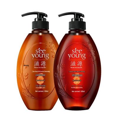 Ziyuan Tea Seed Anti-Dandruff Shampoo & Conditioner Set