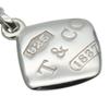 Used TIFFANY&Co. Necklace 1837 Montage Cushion Silver925 5.5g Silver Accessories