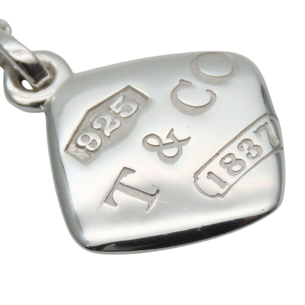 Used TIFFANY&Co. Necklace 1837 Montage Cushion Silver925 5.5g Silver Accessories