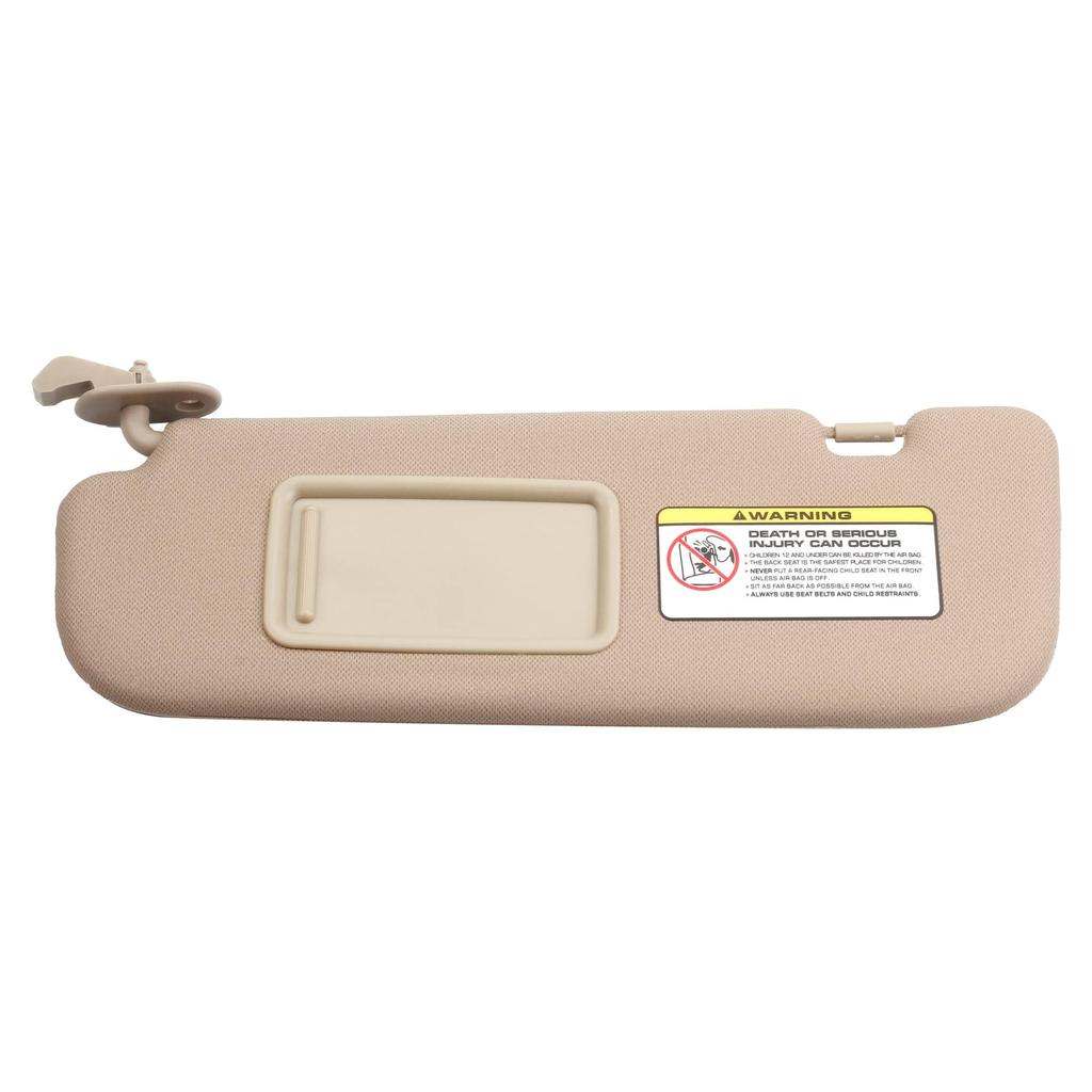 Grey Beige Left and Right Sun Visors For Hyundai Elantra 2011 2012 2013 2014 2015 Replacement #852103X000TX
