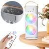 3 Speeds Humidifier Fan LED Night Lights Small Cooling Fan for Room Bedroom Office
