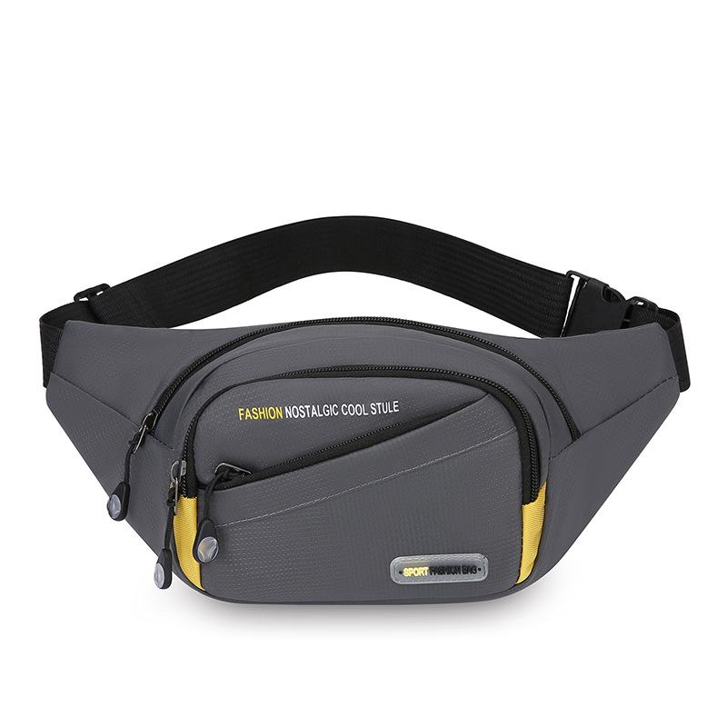 

Многофункциональная спортивная сумка для активного отдыха, мужская, большой вместимости, многослойная, через плечо, из Оксфорда, с мягкой подкладкой, модная нагрудная сумка