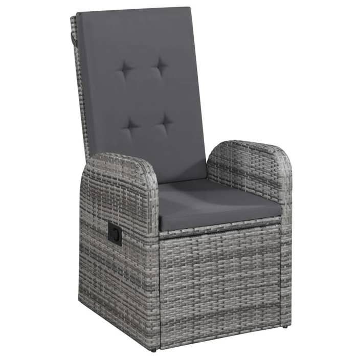 VidaXL Ensemble de Salle à Manger de Jardin 3 pcs Table et Chaises de Repas de Patio Mobilier à Dîner de Terrasse Mobilier 3067716