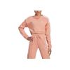 Adidas Logo Pattern Loose Fit Crewneck Sweatshirt Women Tops Pink HC2920