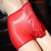 Men'S Silky Aurora Boxers Panties Penis Cover Ultra-Thin Invisible Sexy High Elasticity Light Soft Seamless Boxershorts Gay