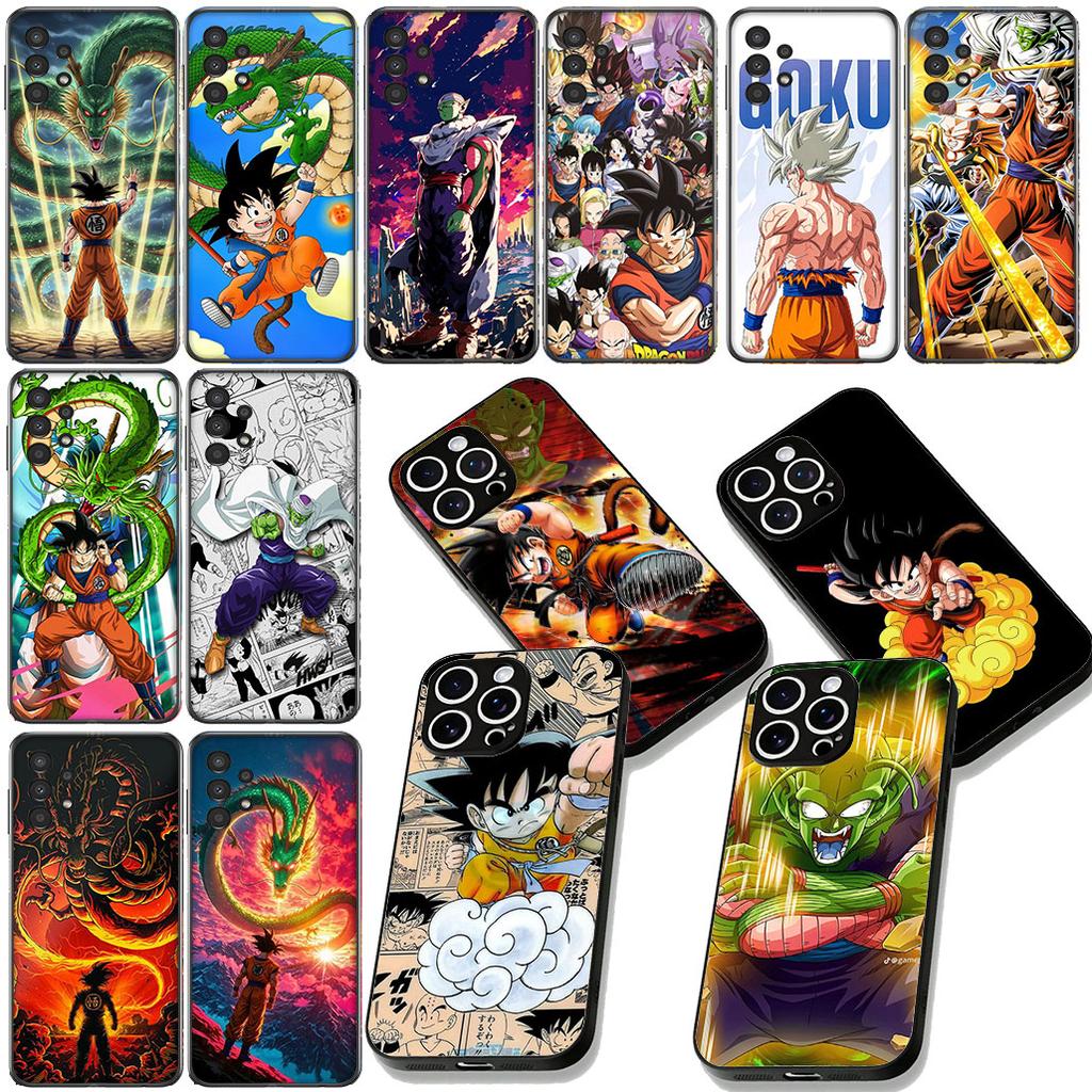 Piccolo Dragons Gokus Balls DragonBalls Casing Cover for Apple iPhone 16 17 Air 14 15 Pro Max Plus 16+ 16E 14+ ProMax Phone Case