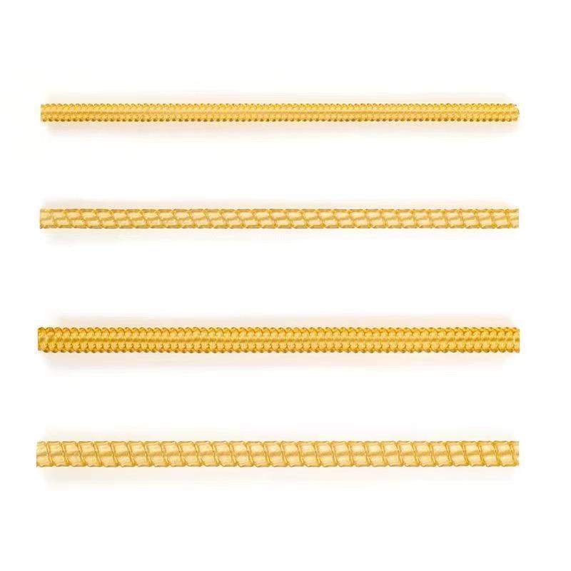 Transparent Adjustable Ring Sizer - Invisible Gold Wire Design