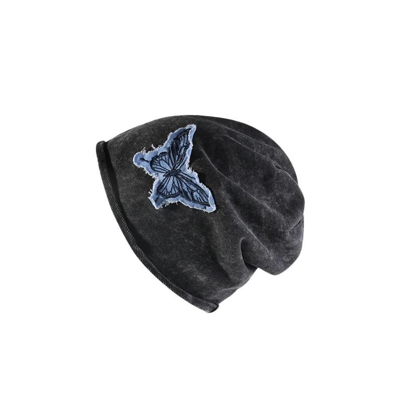 Wu Xuanyi Stacked Hat, Lazy Style Fashionable Versatile Large Head Wrap Hat, Internet-Famous Knit Hat