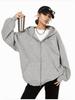 Trendy 2025 Classic Heavyweight Versatile Zip-Up Hoodie for Couples