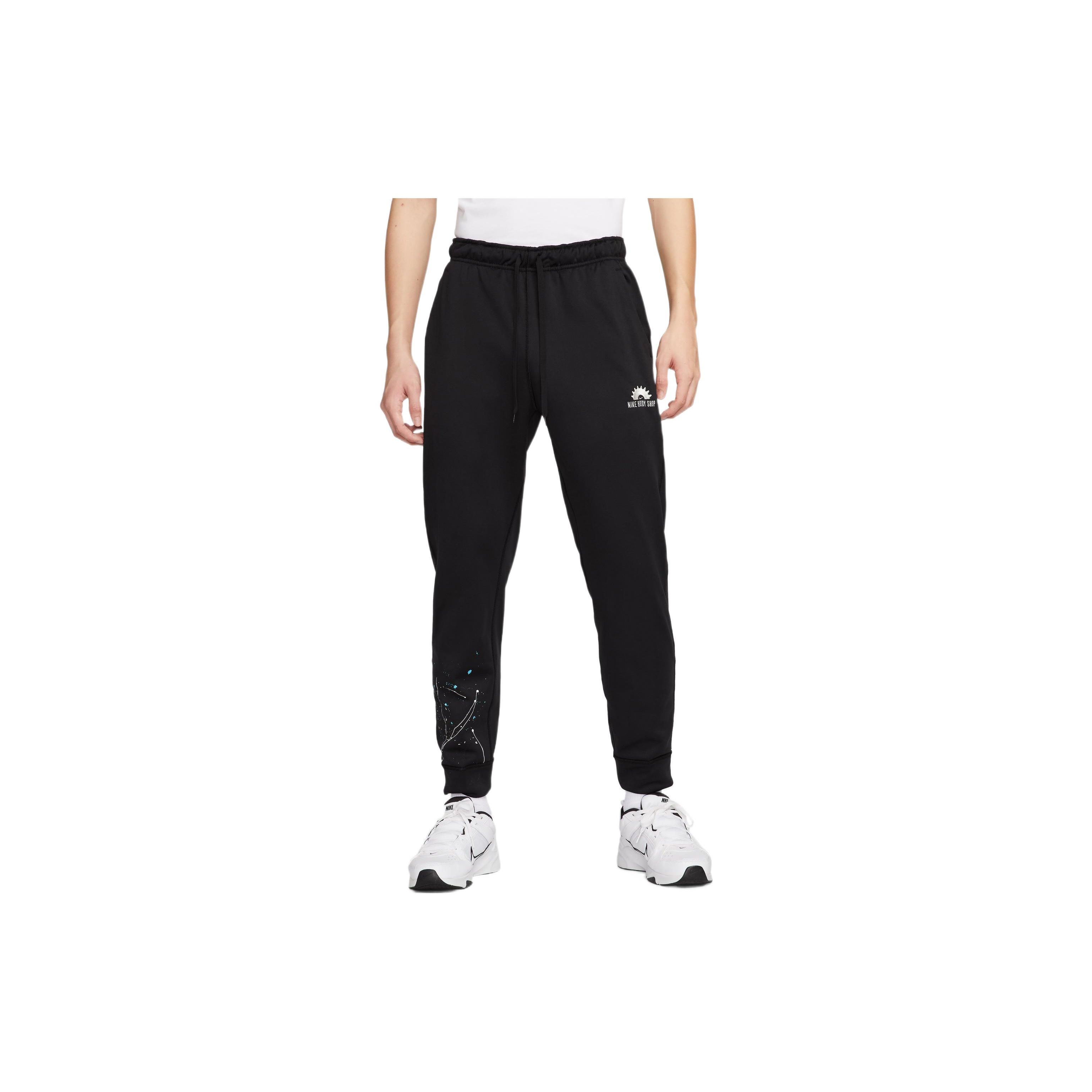 

Nike Штаны тренировочные мужские на флисовой подкладке, черные DX1545-010 XL
