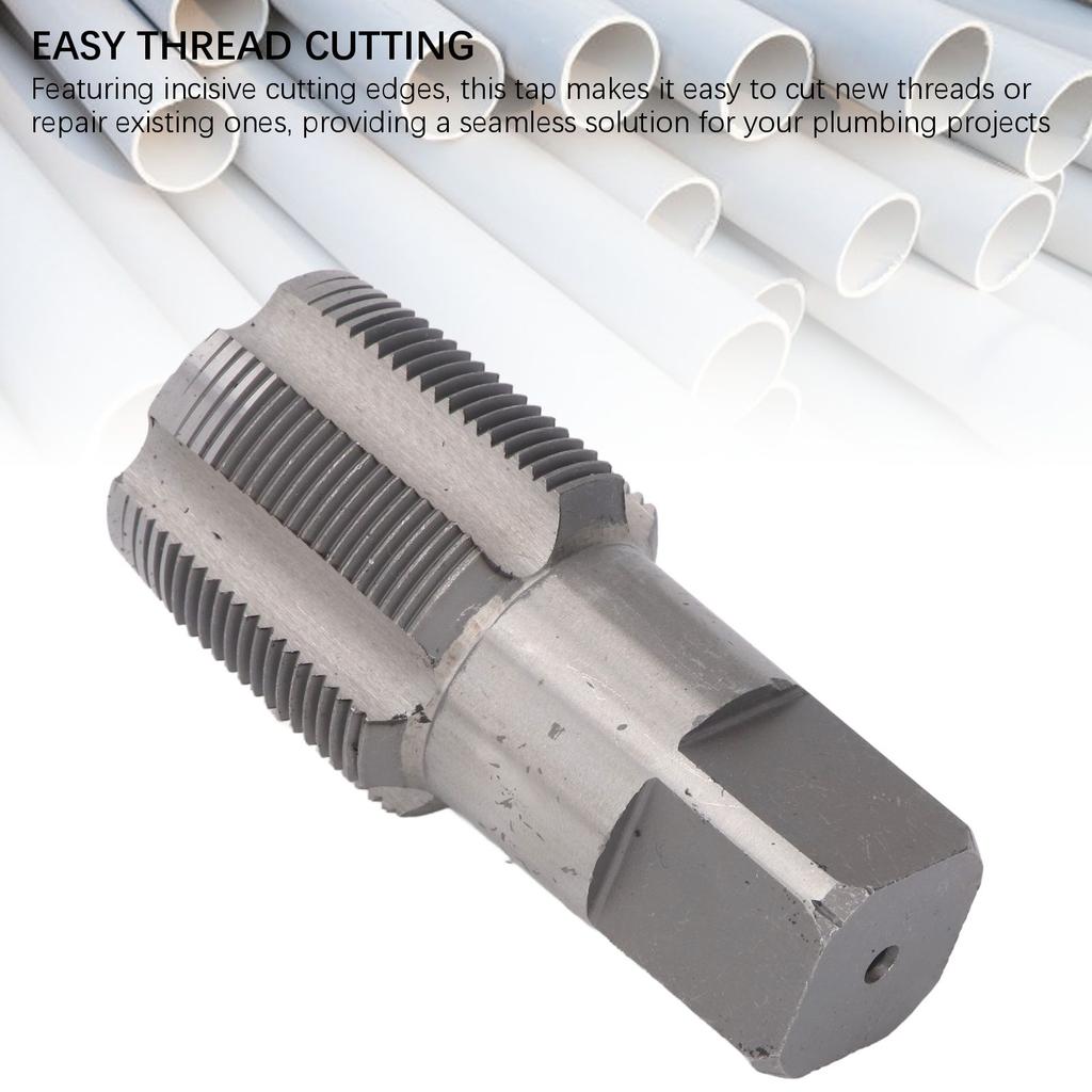 112in NPT Pipe Tap Thread Repair Tool for Plumber Machinery Accurate Plumbing Work with Storage