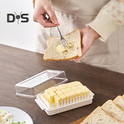 Convenient Butter Box Easy To Clean Plastic Dust-proof Lid Storage Container for Fridge