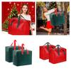 2pc Large Christmas Tree Decoration Storage Bags And Durable Zipper Bags Christmas Accessories Ornaments And Winter Storage