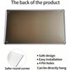 1pc No Refunds or Exchanges Sign, All Sales Final, Rust-Free Aluminum, UV Protected, 8x12 In