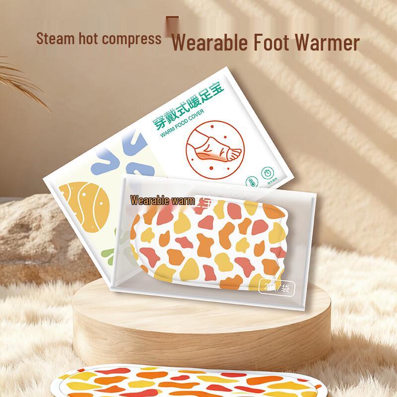 

Wearable Self-Heating Foot Warmer Patches