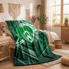 Coperta di Flanella con Stampa Calcio Werder Bremen Morbida Calda Coperta da Divano/Letto per Casa Ufficio Camera da Letto