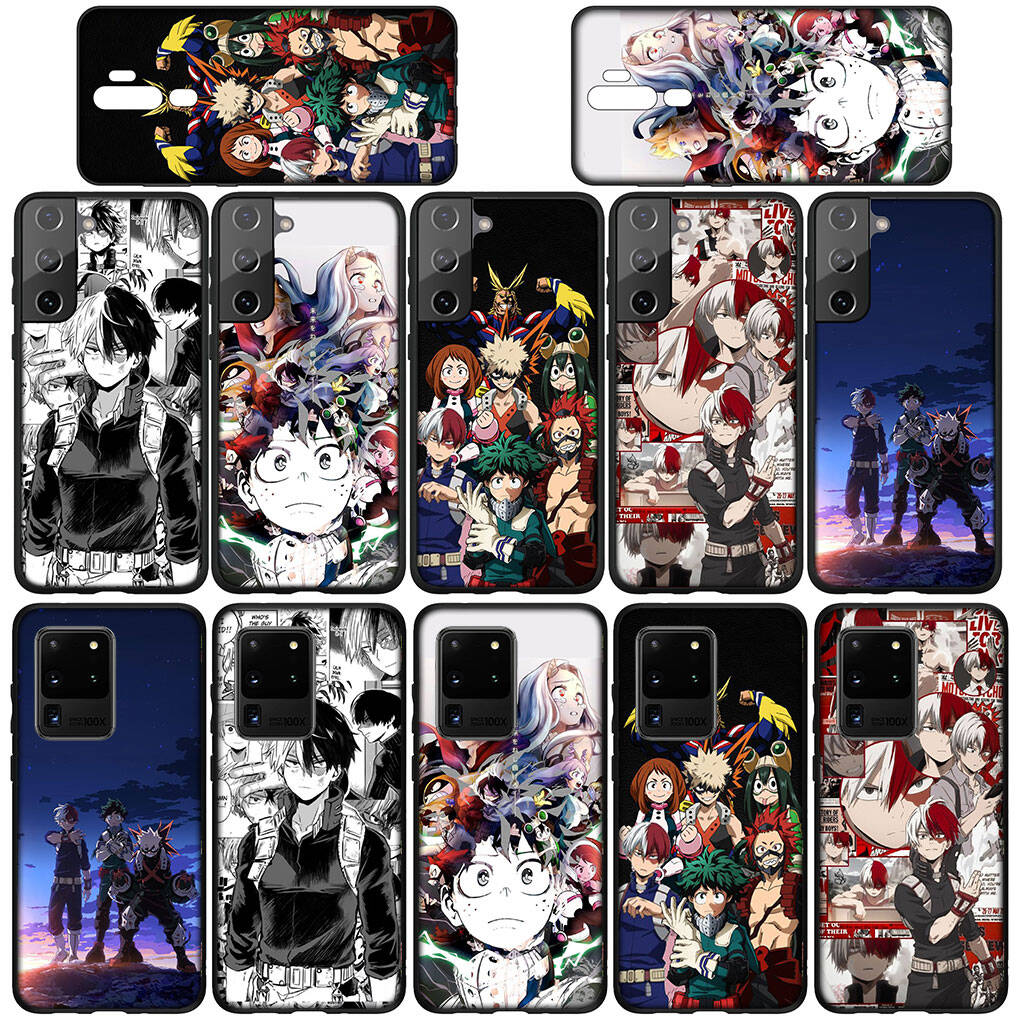for iPhone 17 16 15 Xiaomi Poco F7 F8 X7 X6 C85 C75 C71 M8 Redmi Note 14 13 12 11 8 Pro Max 14C 13C 15C A3 Phone Case Wallpaper My Hero Academia Cover
