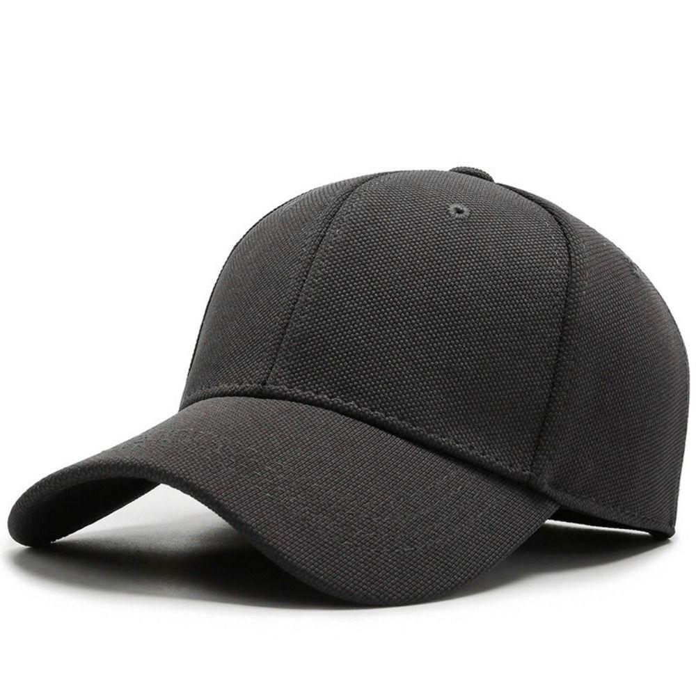 Lässige Unisex Atmungsaktive Baseballkappe Unifarbene Hip Hop Snapback Mütze Für Alle Jahreszeiten