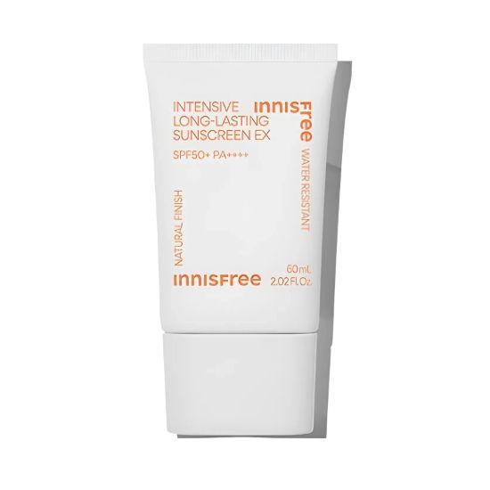 Innisfree Intensive Long Lasting Sunscreen EX SPF50+ PA++++ Waterproof UV Protection Sun Cream 60ml
